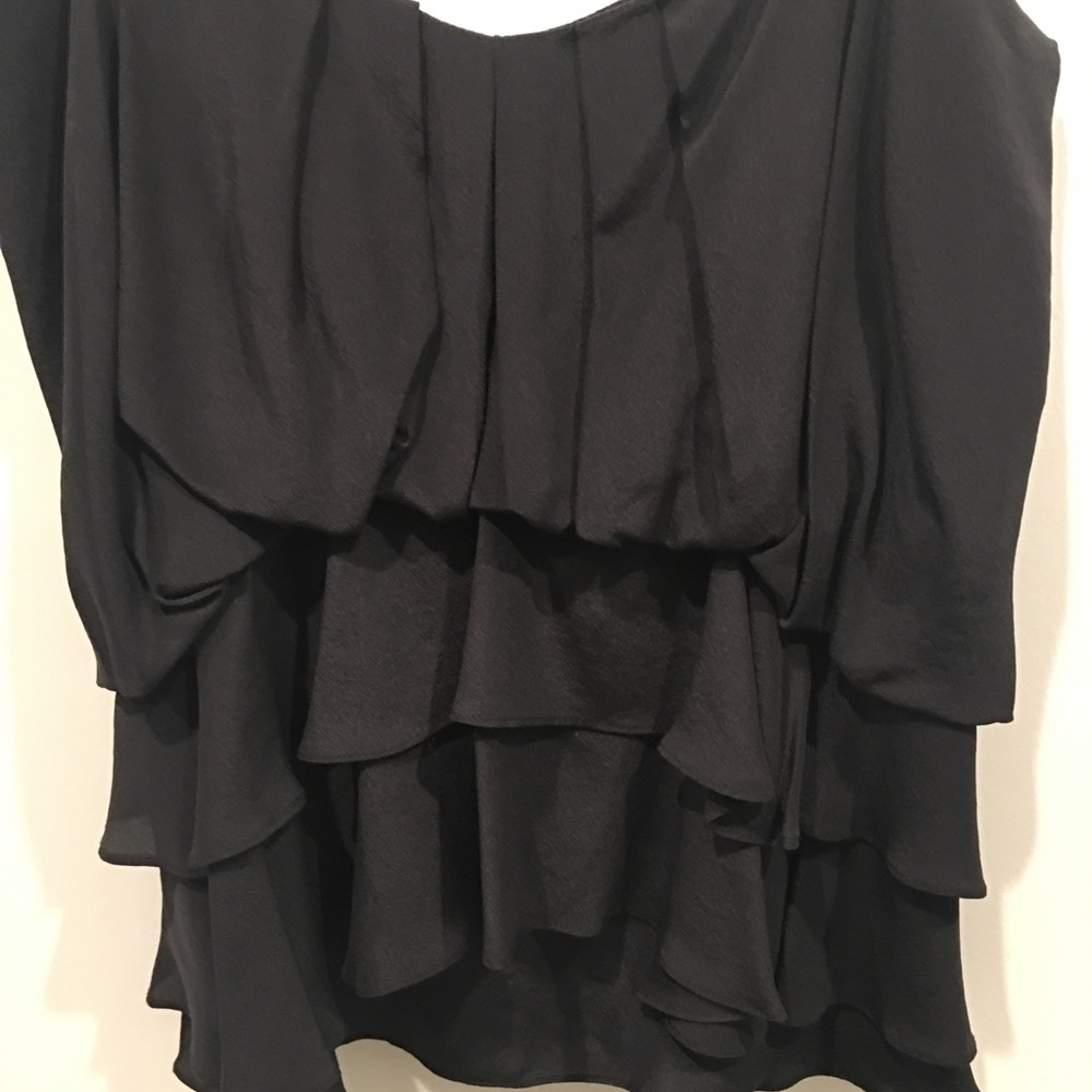 BCBG Maxazria Ruffled Tank - Picture 3 of 7